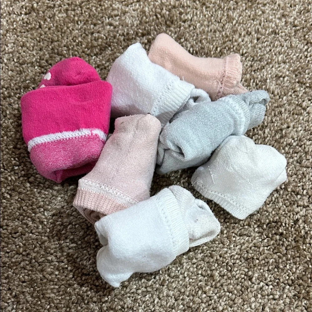 Old Navy Assorted Baby Socks Set 12-24 Months